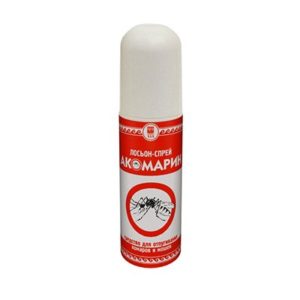 Лосьон-спрей от комаров и мошек «Акомарин»