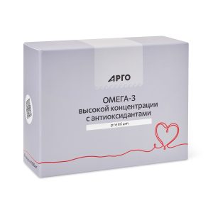 Омега-3 высокой концентрации с антиоксидантами, капсулы, 30 шт